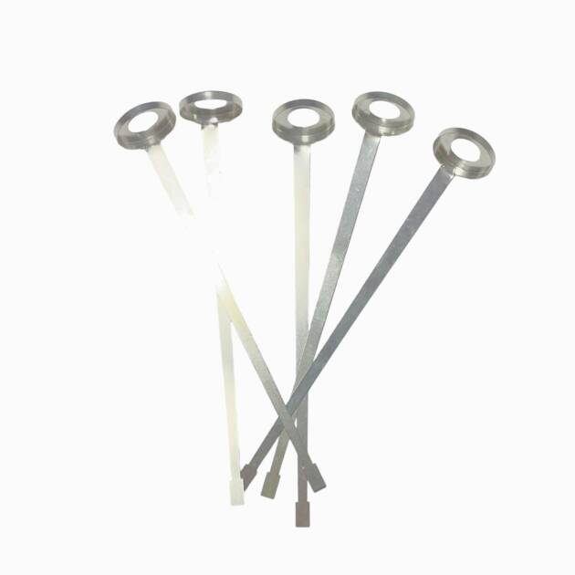 Battery spring contact connector