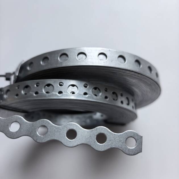 12mm 17mm 20mm 25mm Universal Type with Holes, Straight and Curved Edges Industrial Lifting Slings Stainless Steel Coil Tape